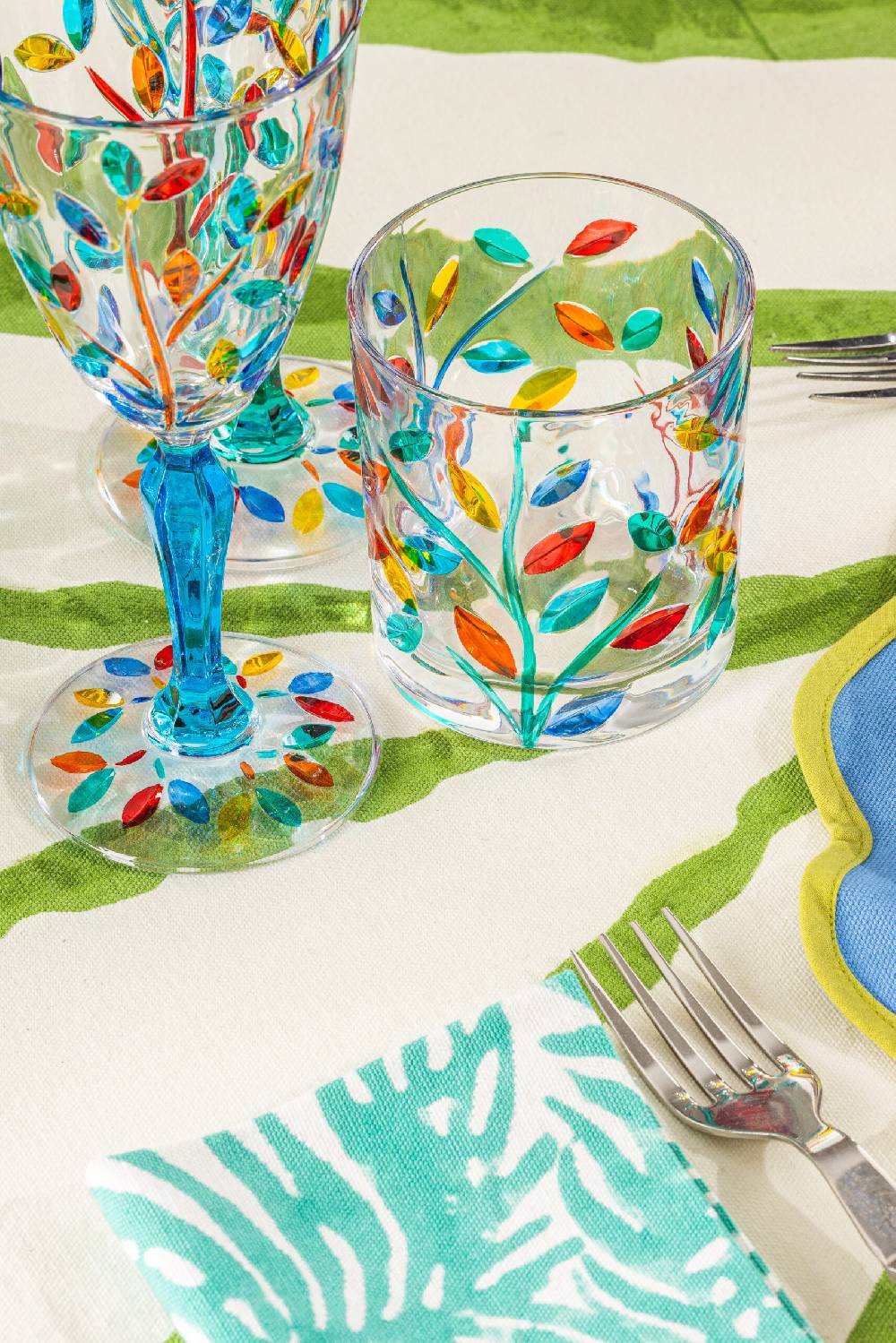 Les Ottomans Set of four crystal glasses CG01 Shopping Online