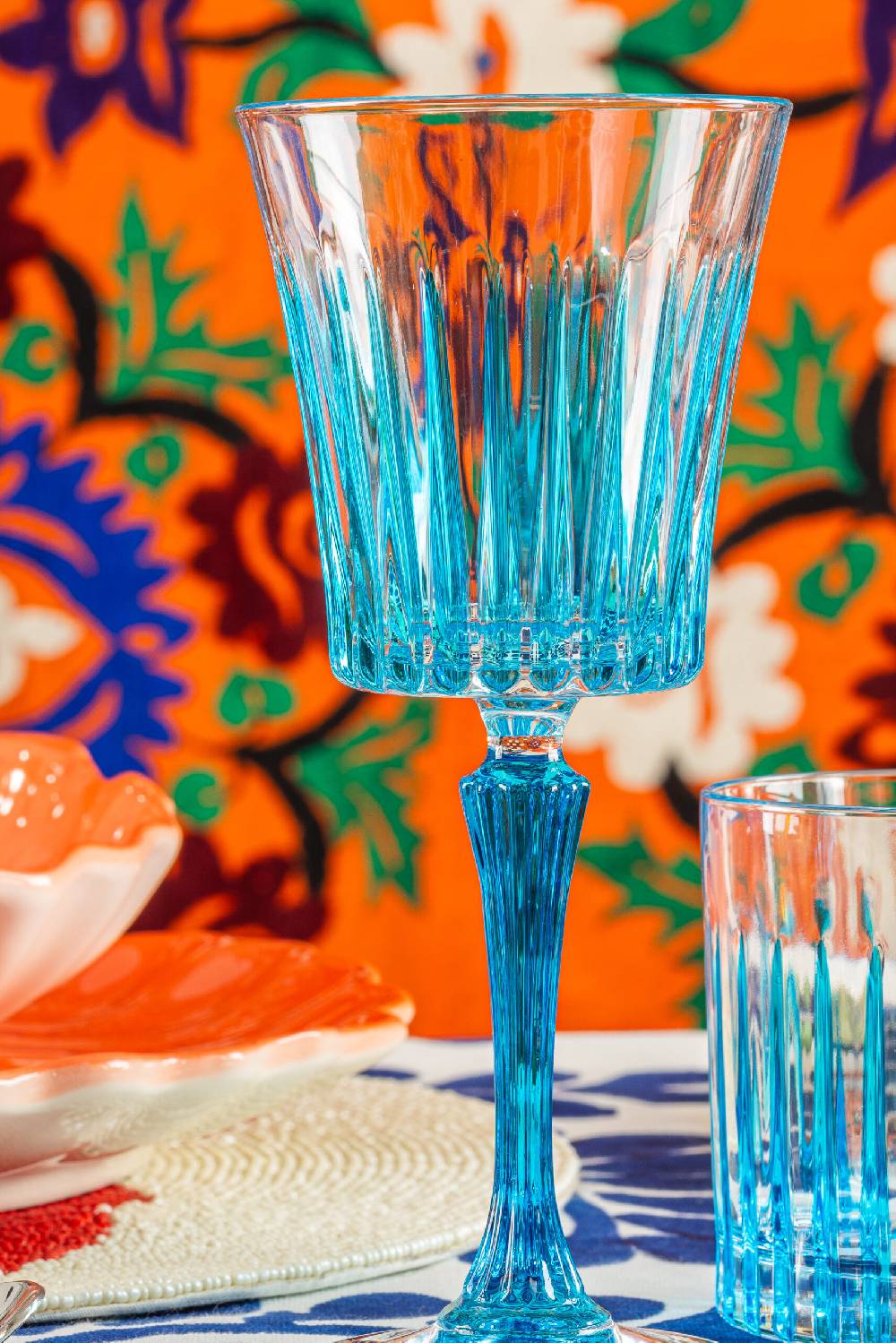 Les Ottomans Set of four crystal glasses CGG02 Convenienza