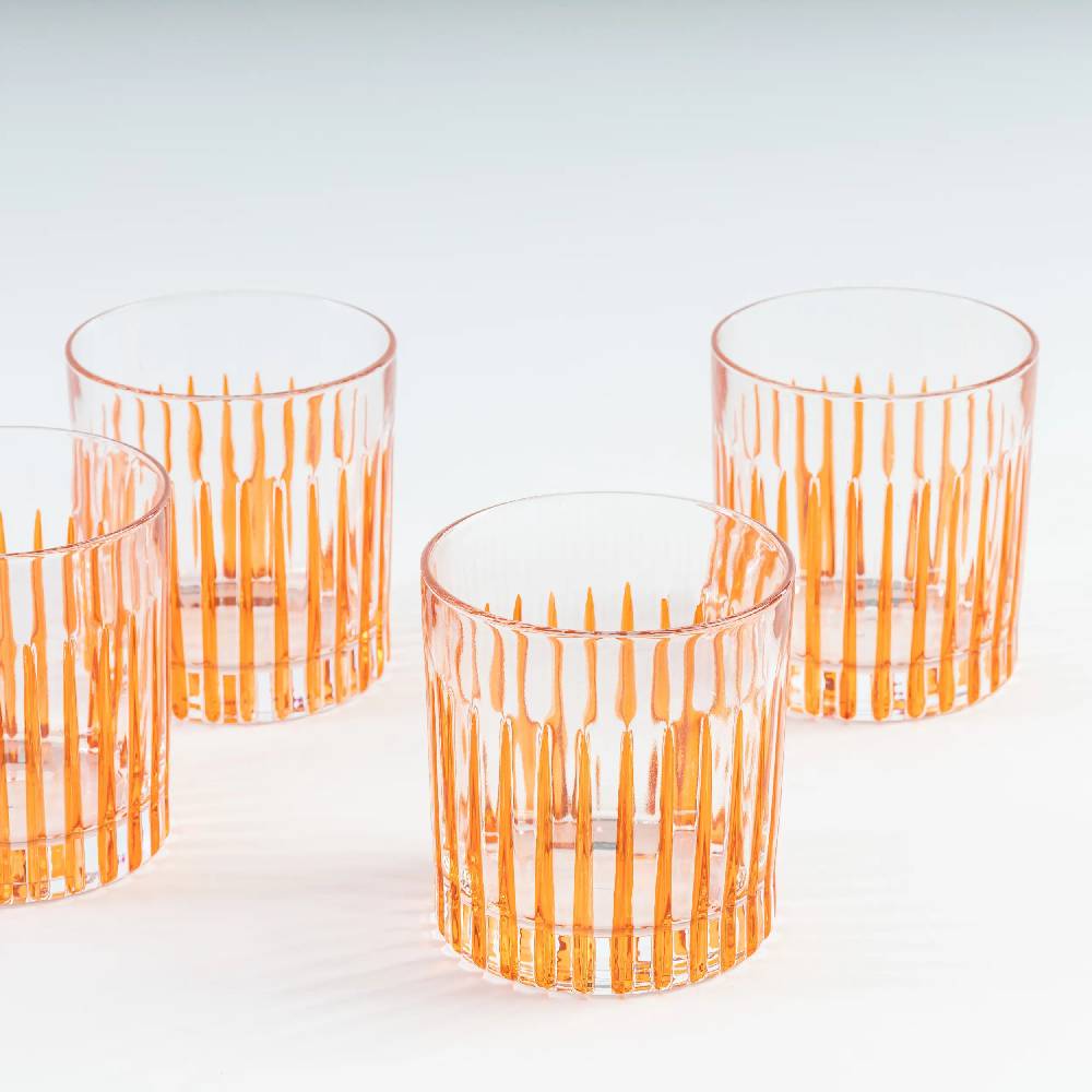 Les Ottomans Set of four crystal glasses CGT04 Outlet