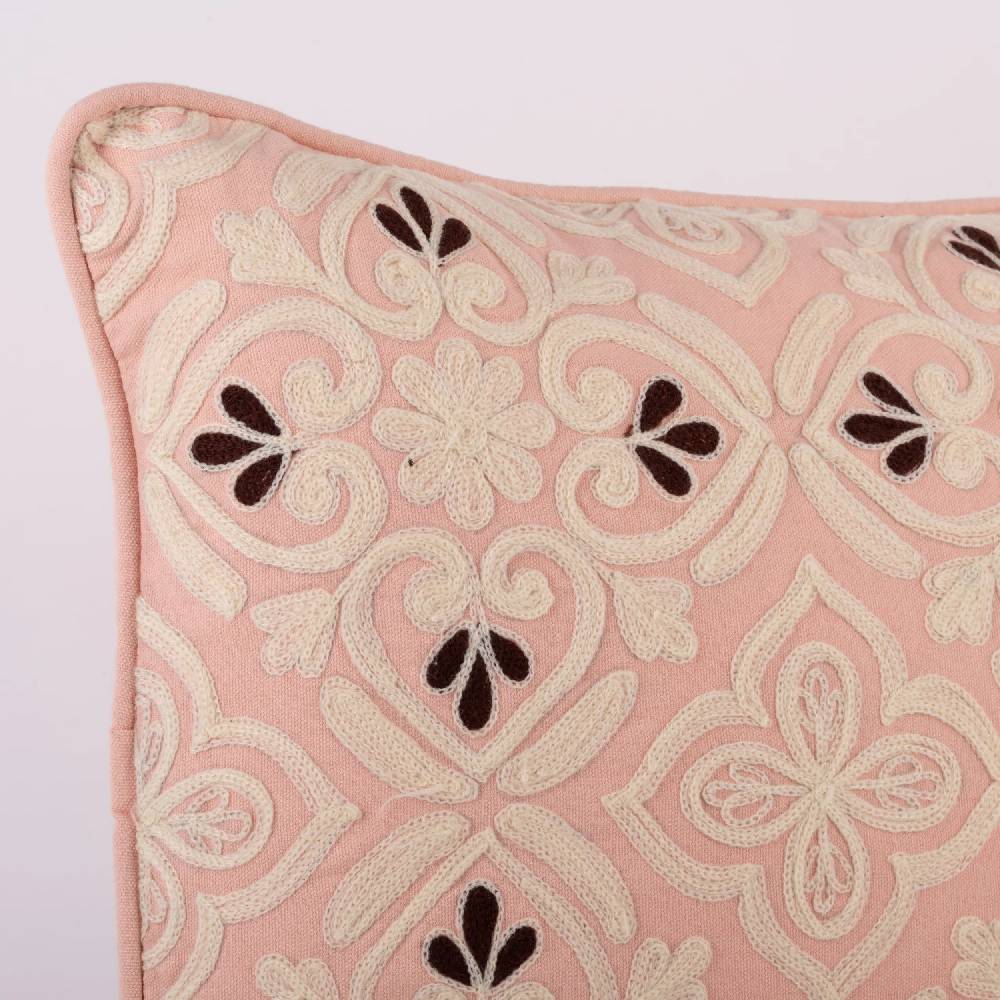 Les Ottomans Embroidered cotton cushion EBC57 Online