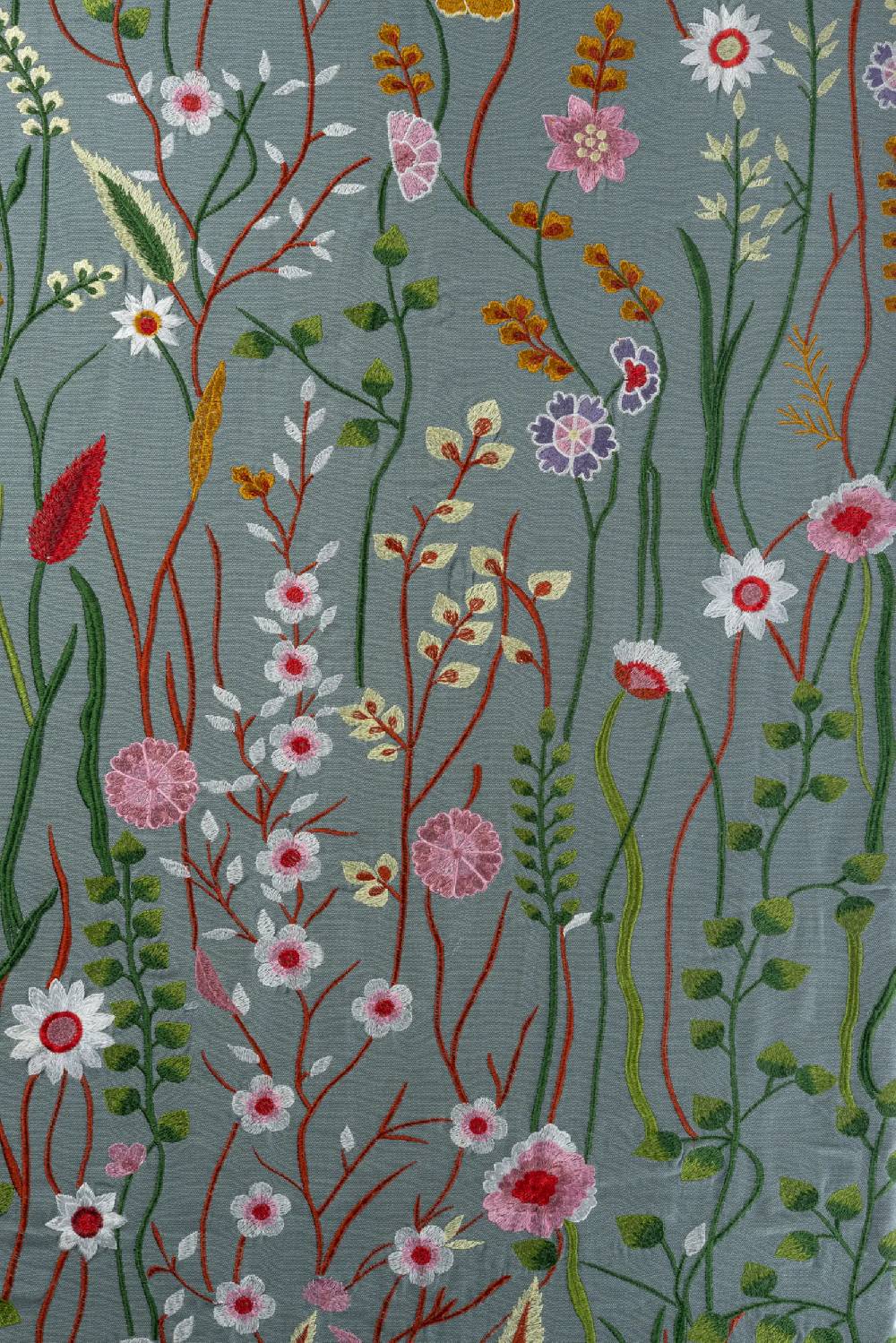Les Ottomans Embroidered cotton tablecloth EBT01 Outlet