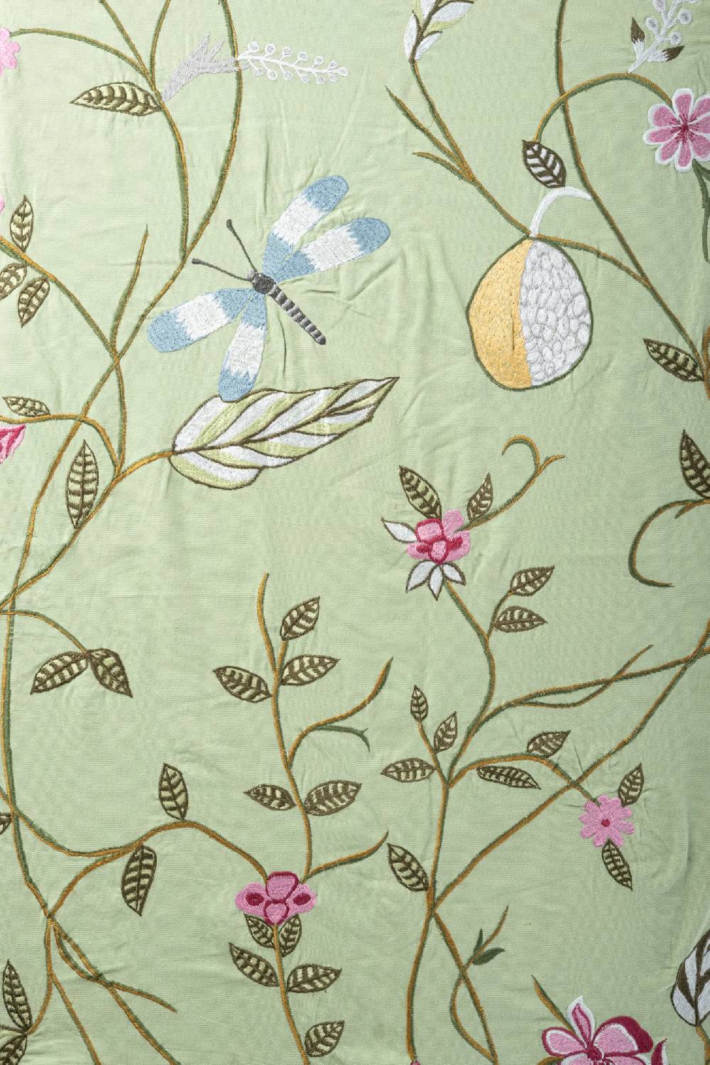 Les Ottomans Embroidered cotton tablecloth EBT16 Vendita Economica
