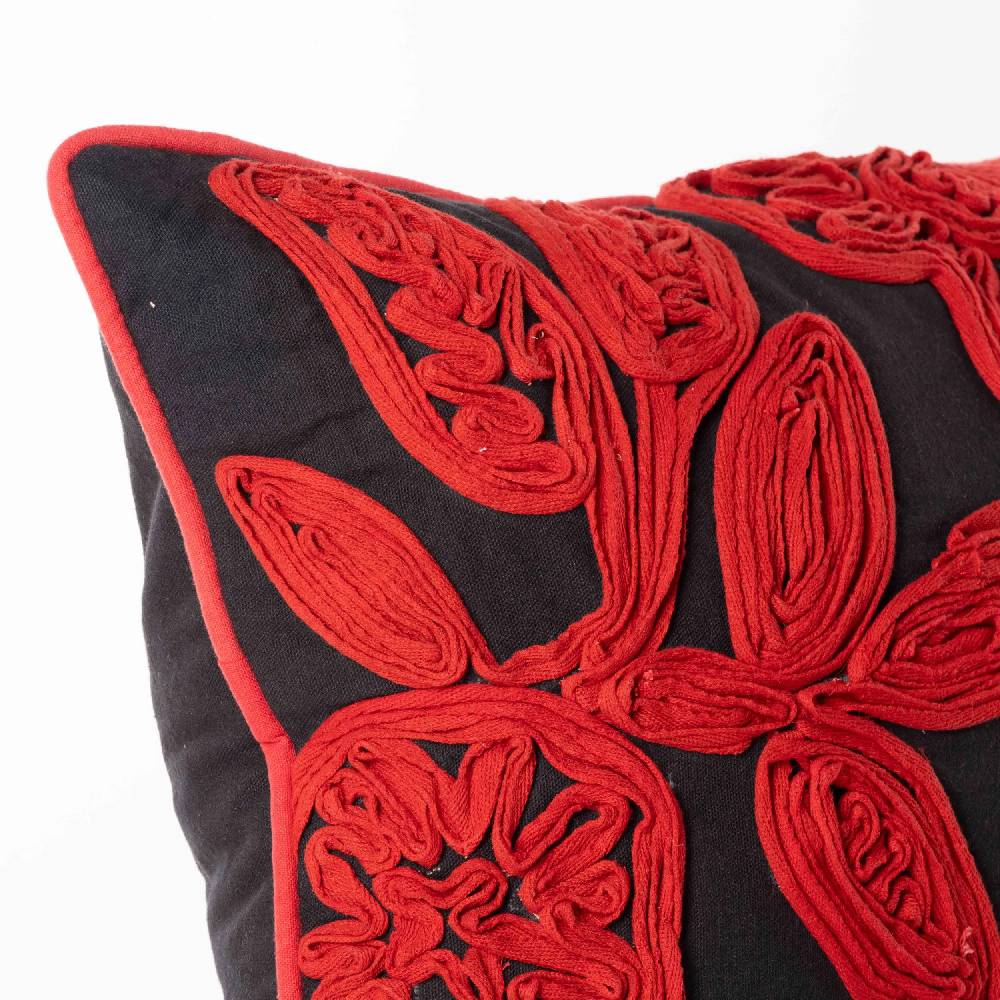 Les Ottomans Embroidered cotton cushion EBC39 Italy