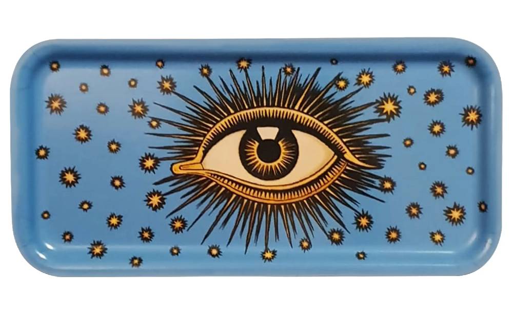 Les Ottomans Vassoio in legno EYE06 In Vendita