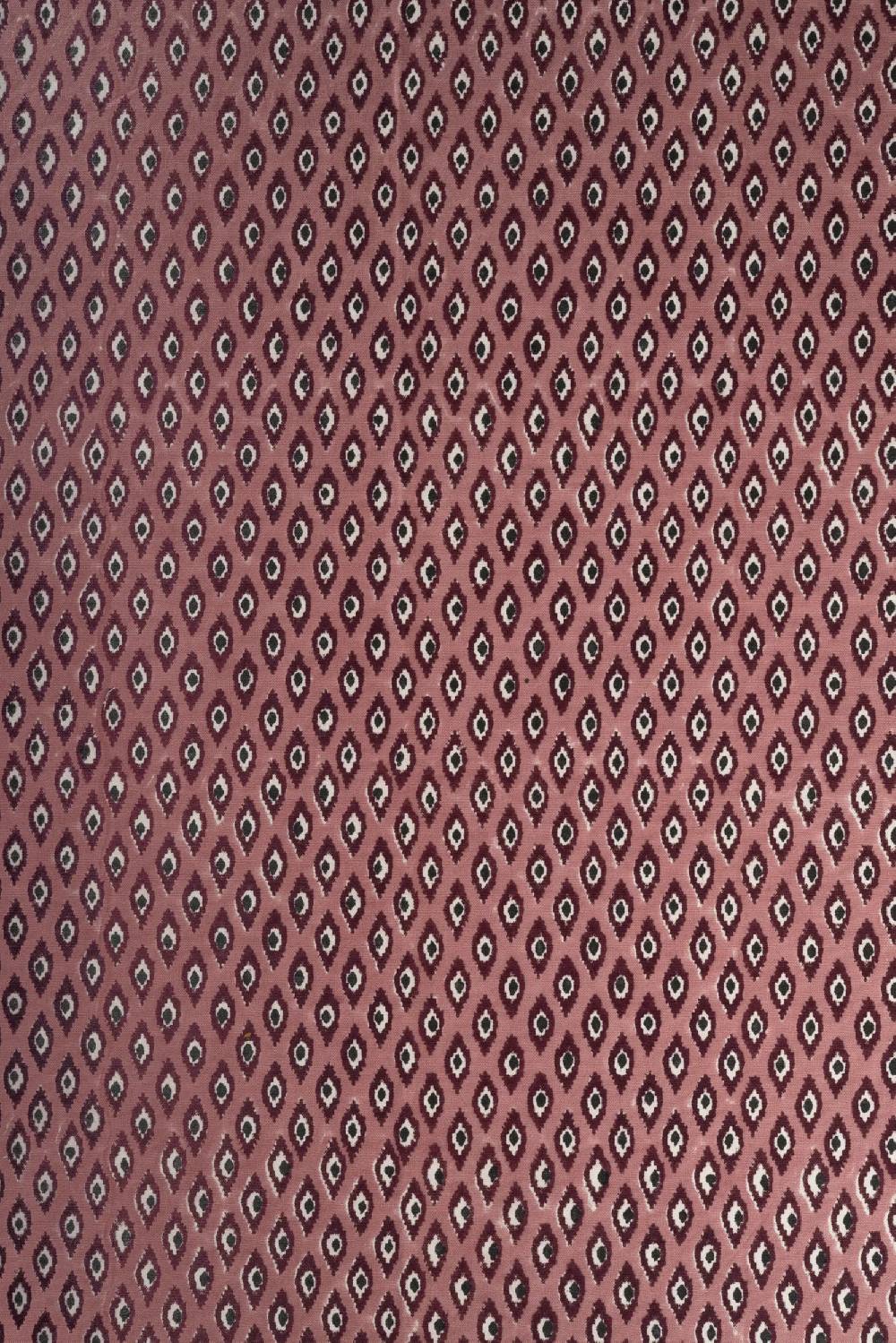 Les Ottomans Handprinted cotton tablecloth IKB01 ACQUISTA ORA