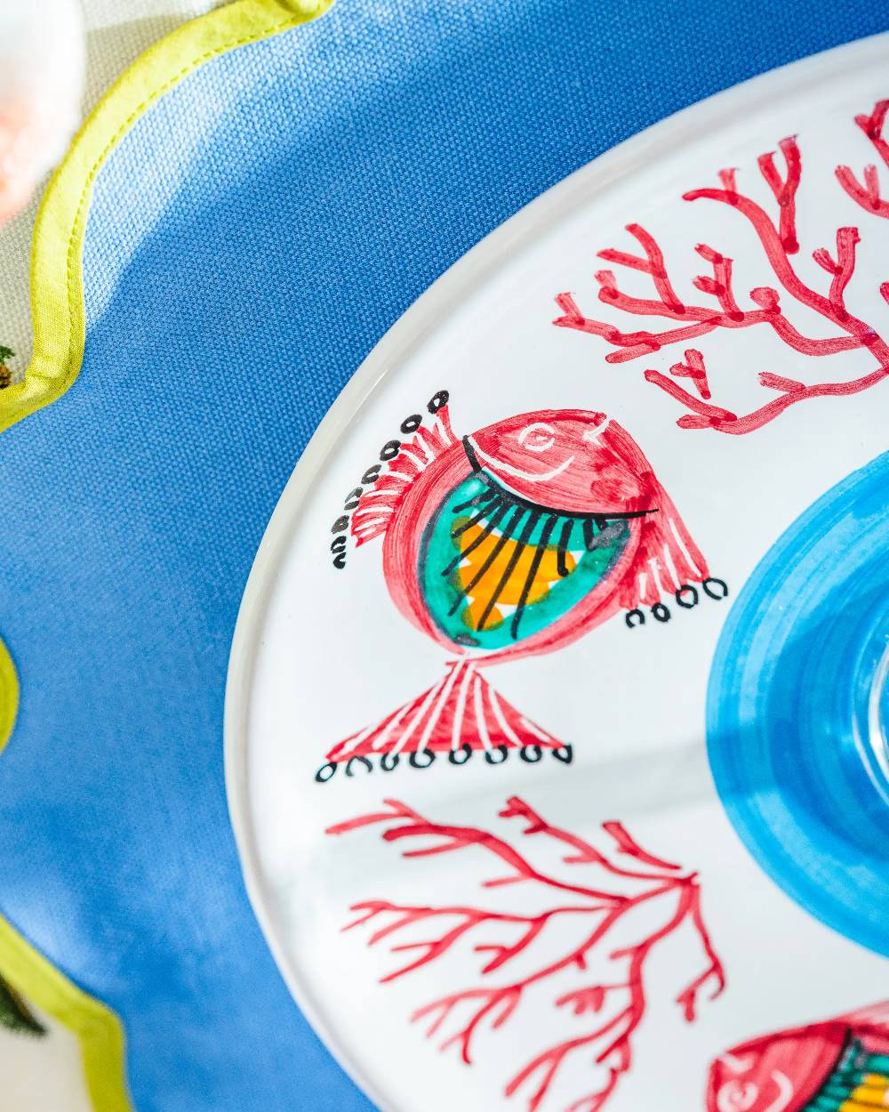 Les Ottomans Ceramic Sicilian plate SIP12 Acquista Ora