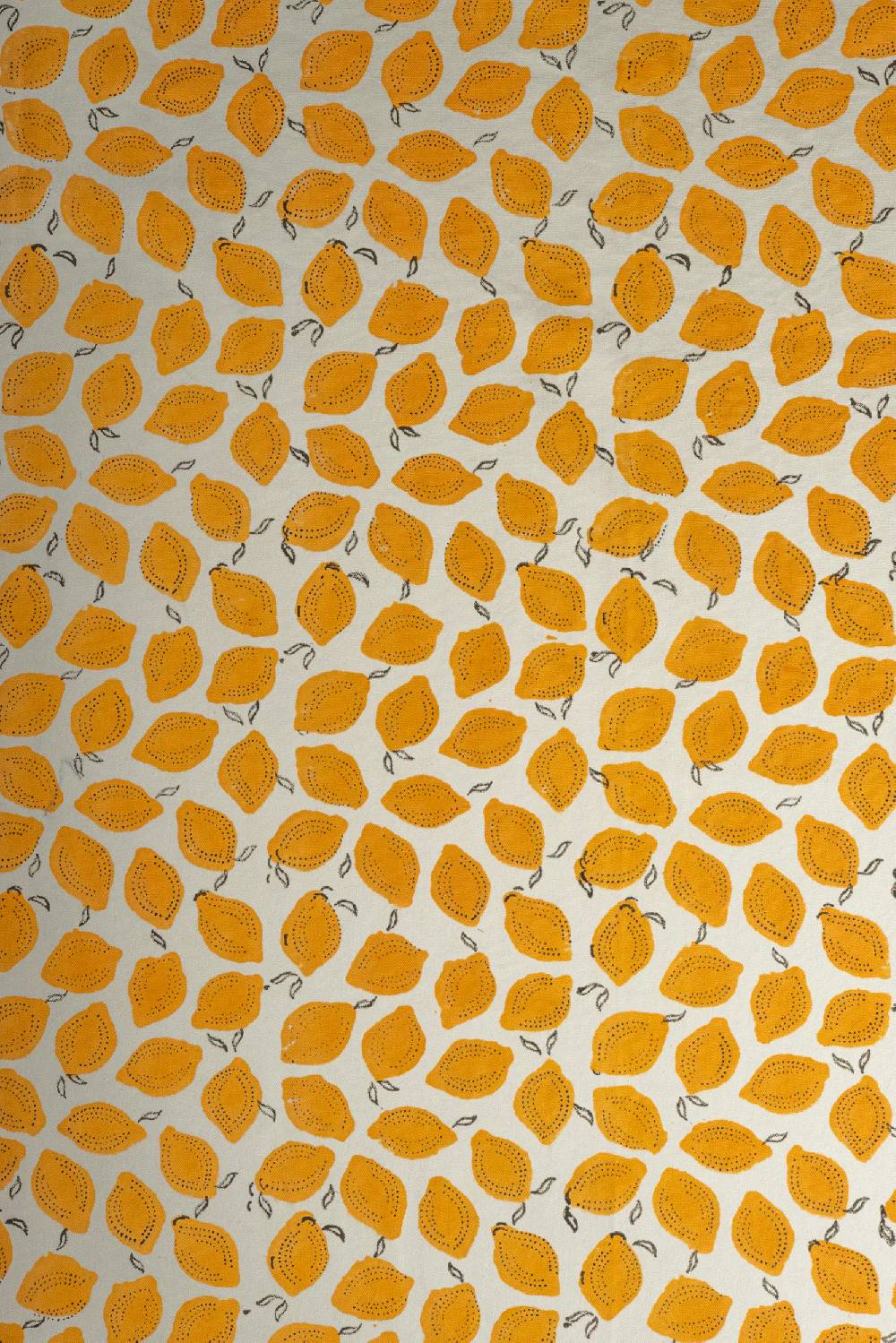 Les Ottomans Handprinted cotton tablecloth IKB35 Hotsell