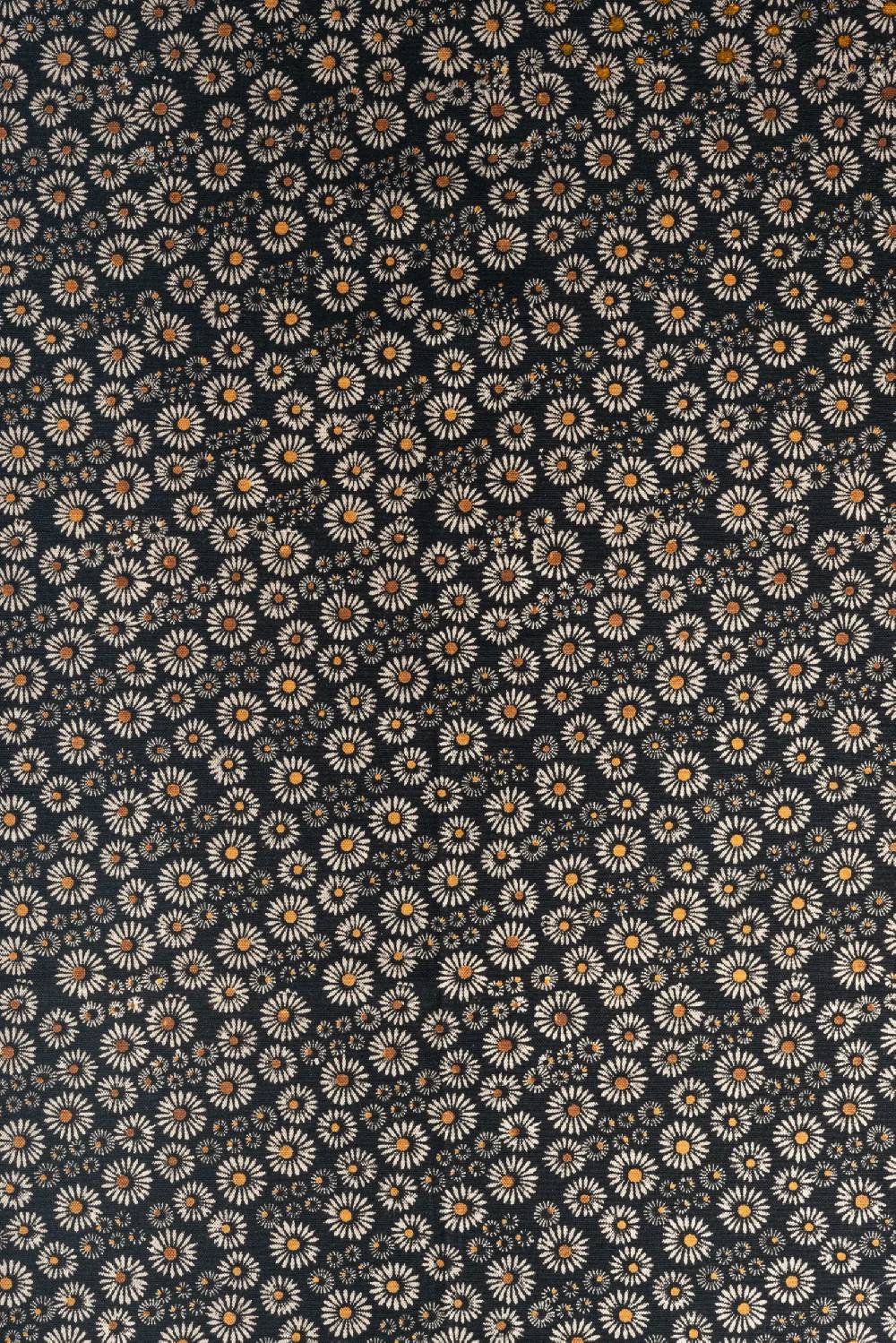 Les Ottomans Handprinted cotton tablecloth IKB49 Hotsell
