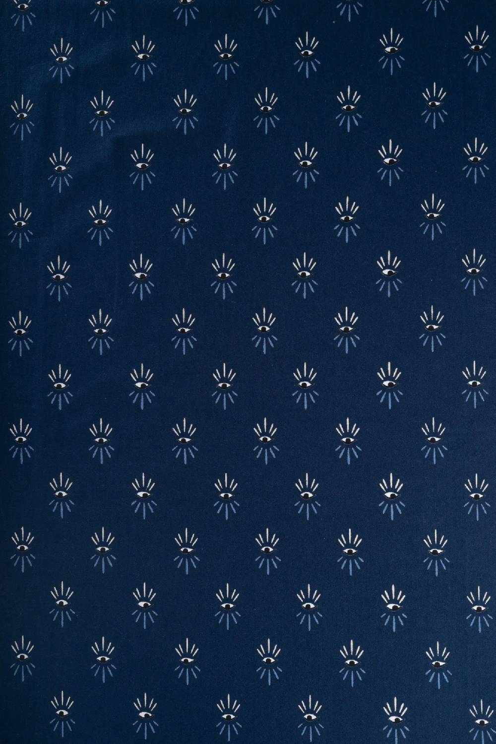 Les Ottomans Handprinted cotton tablecloth IKB55 I Più Venduti
