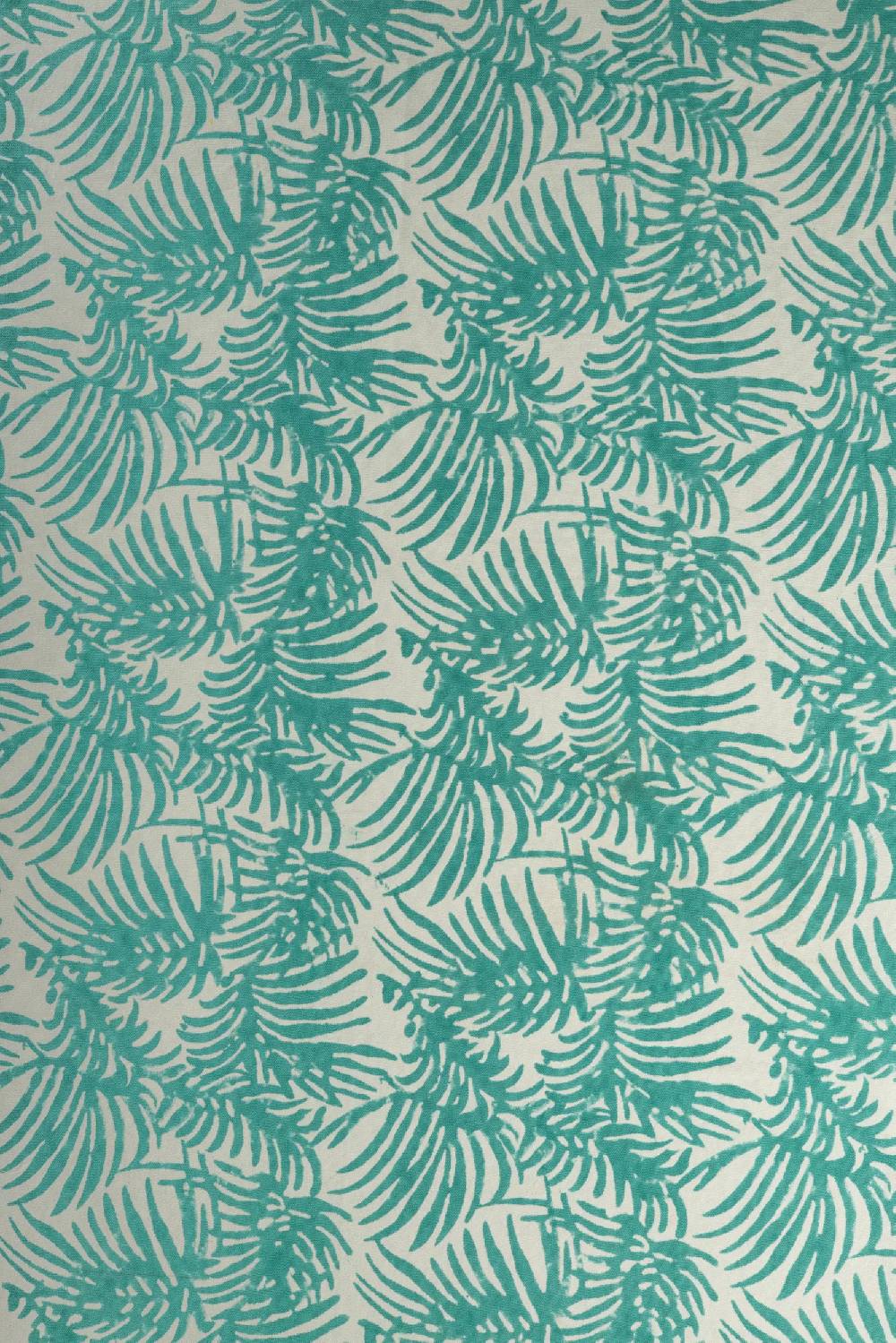 Les Ottomans Handprinted cotton tablecloth IKB71 Italy