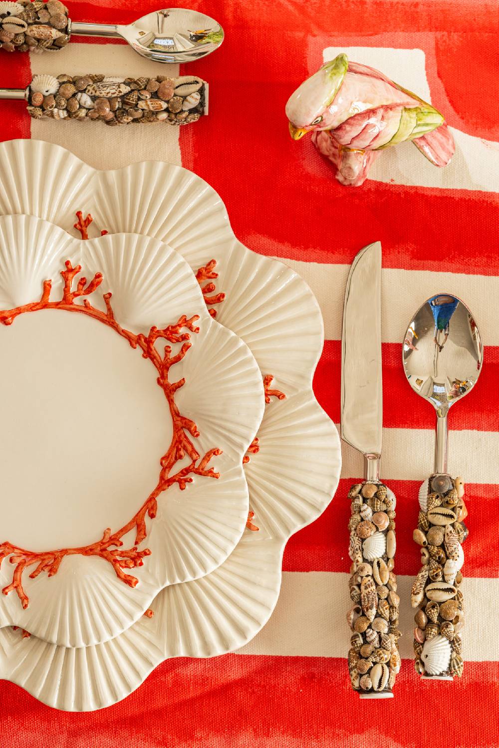 Les Ottomans Set posate SHELL CUTLERY Vendita Economica