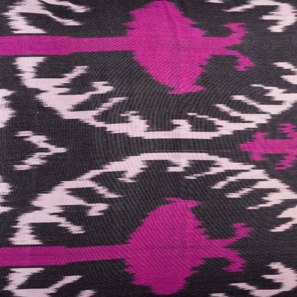 Les Ottomans Ikat silk cushion S232 Vendita
