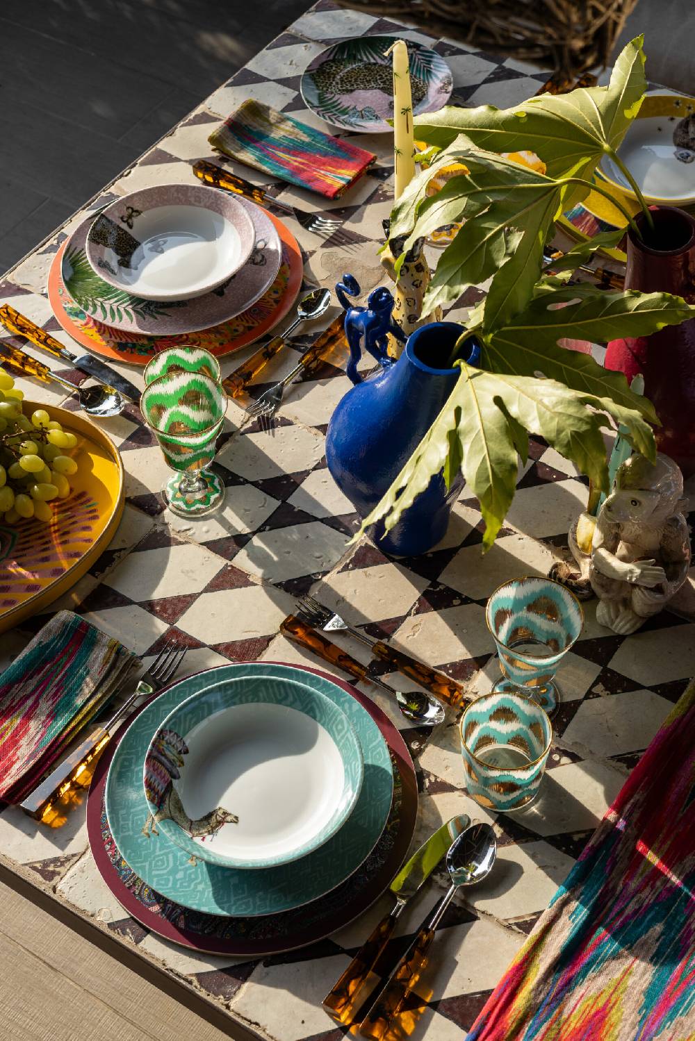 Les Ottomans Matthew Williamson porcelain bowl Spedizione Gratuita