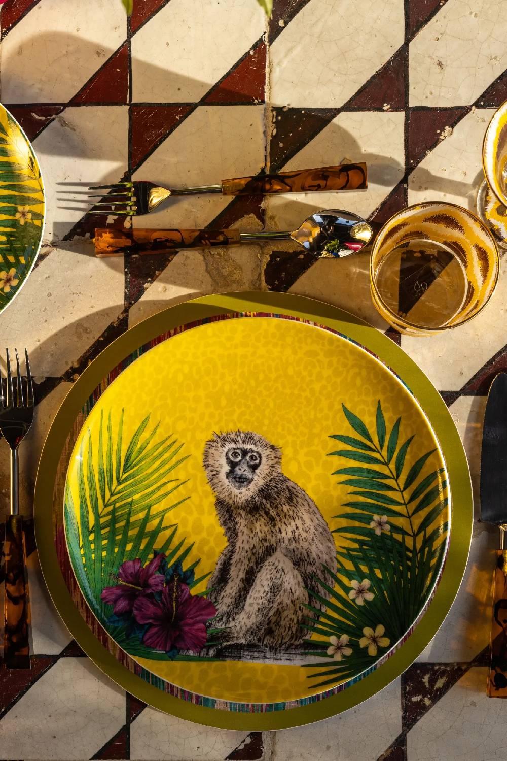 Les Ottomans Matthew Williamson porcelain dinner plate Negozi Online