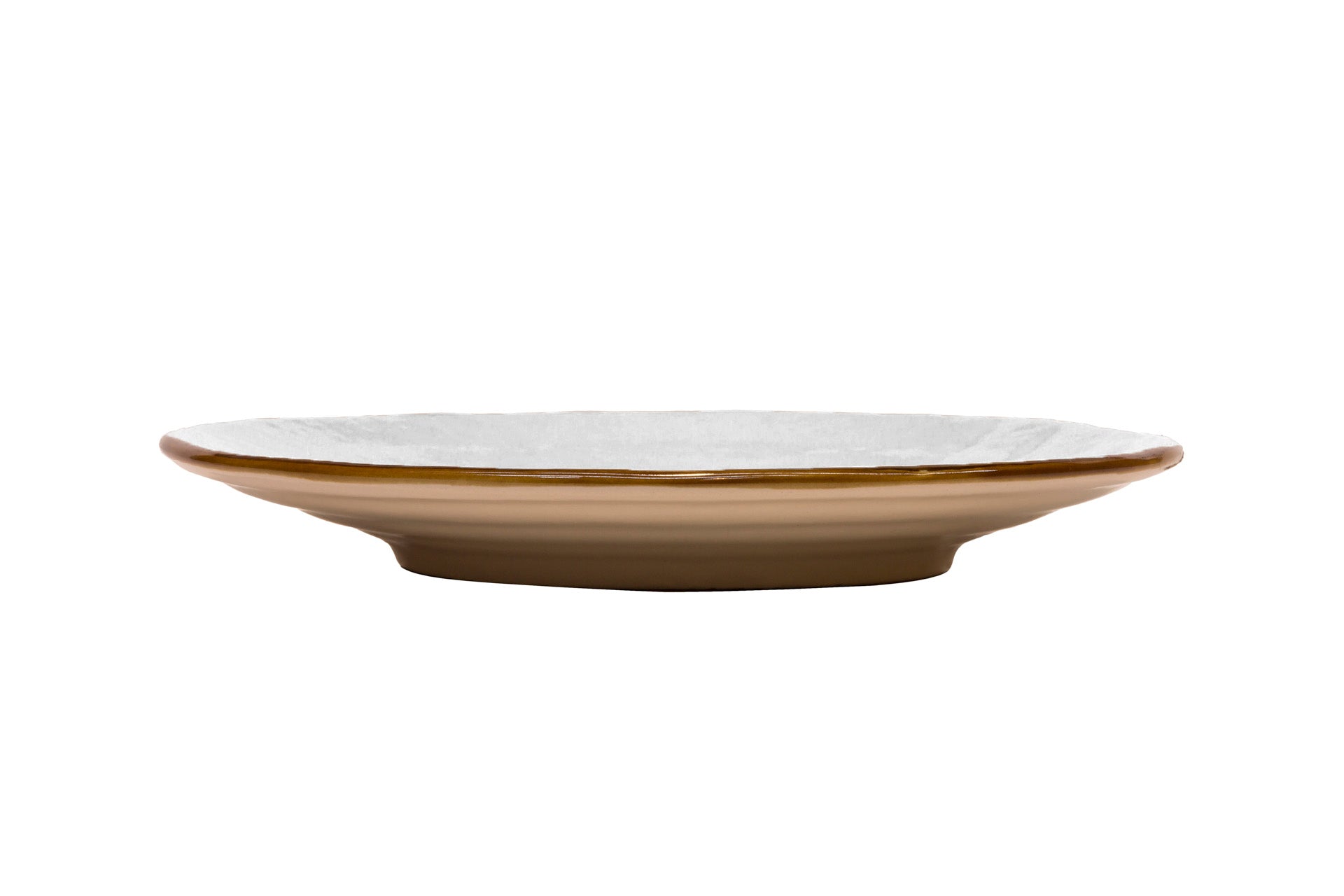 Novità Home Mediterraneo - Piatto Dessert in Gres Bianco Offerta