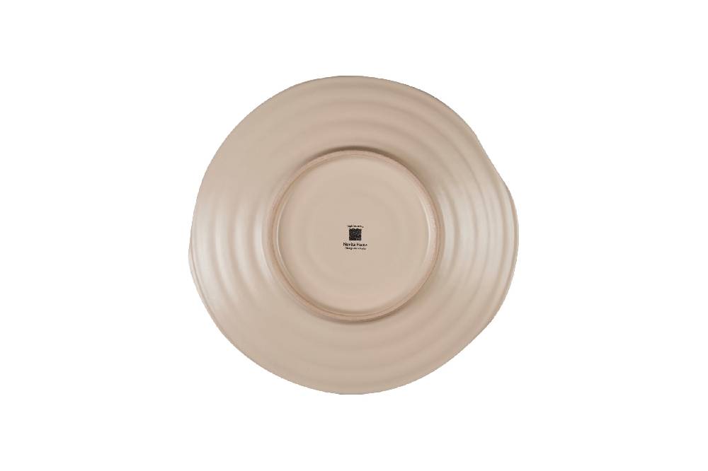 Novità Home Mediterraneo - Piatto Dessert in Gres Bianco Offerta
