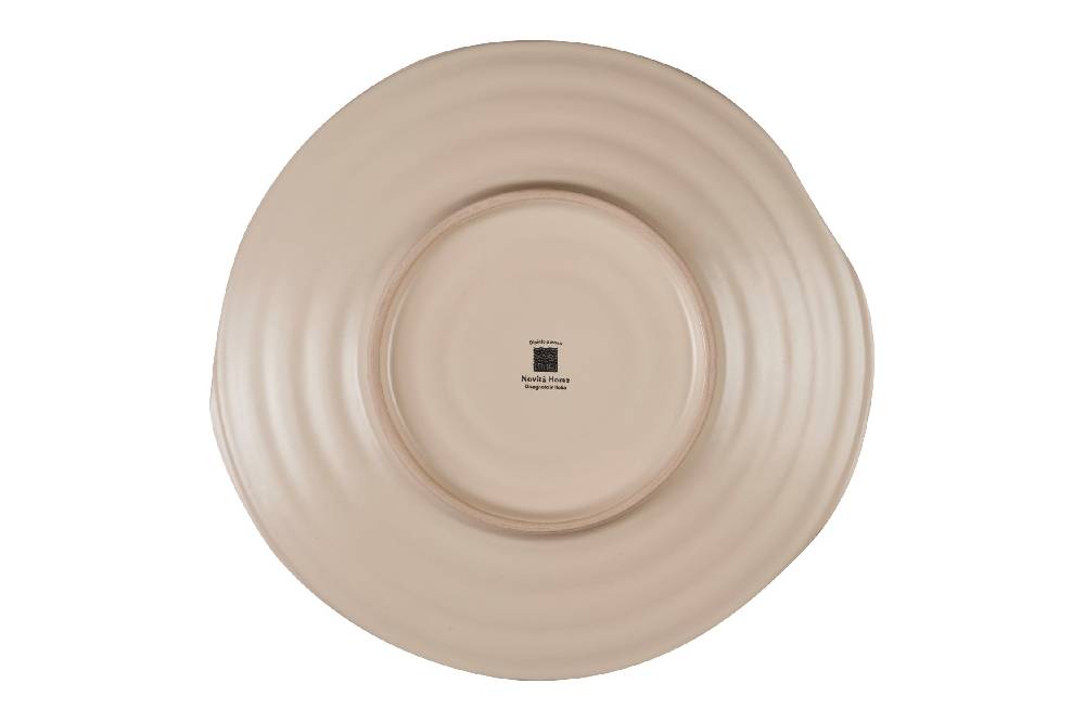 Novità Home Mediterraneo - Piatto Piano in Gres Arancione Vendita Calda