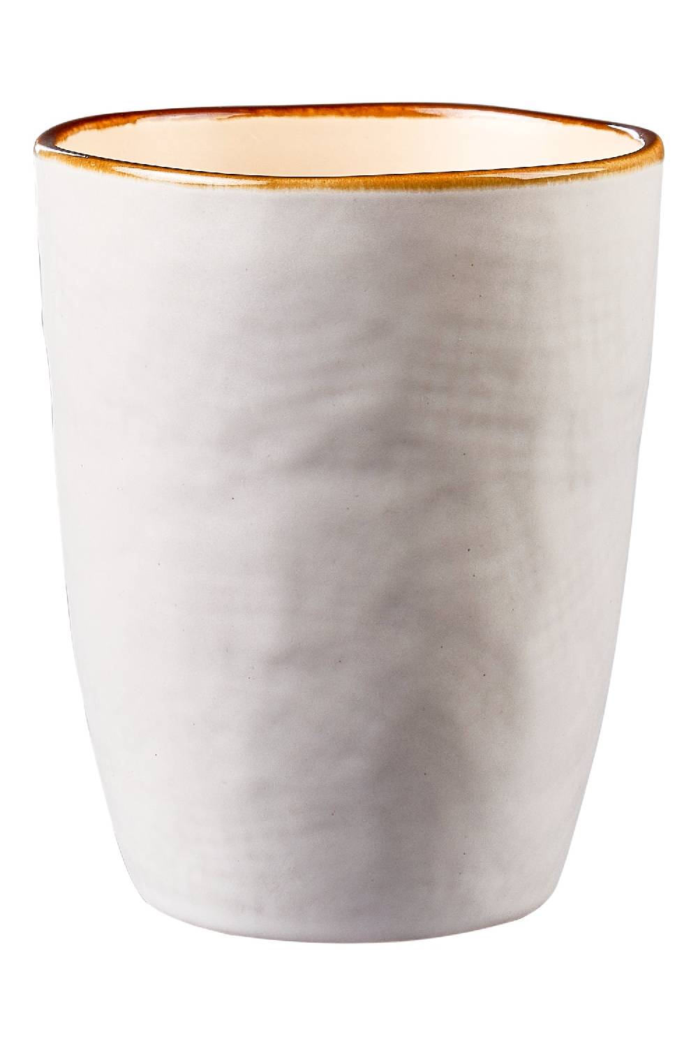 Novità Home Mediterraneo Linea Mare - Bicchierotti in Gres - 3 Colori Assortiti Vendite Flash