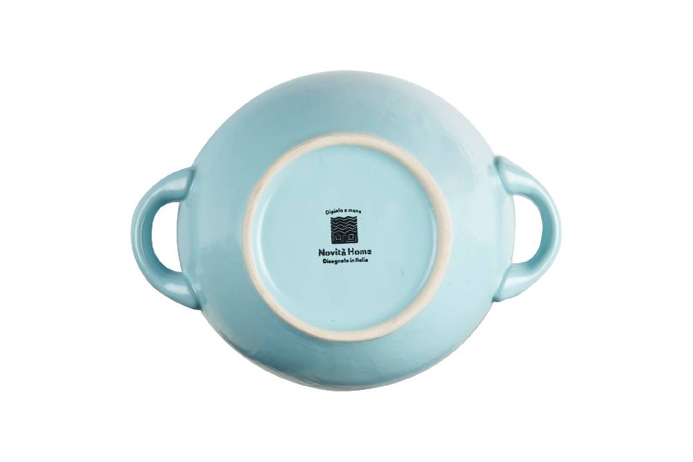 Novità Home Mediterraneo - Ciotola Zuppa in Gres Turchese Acquista Ora