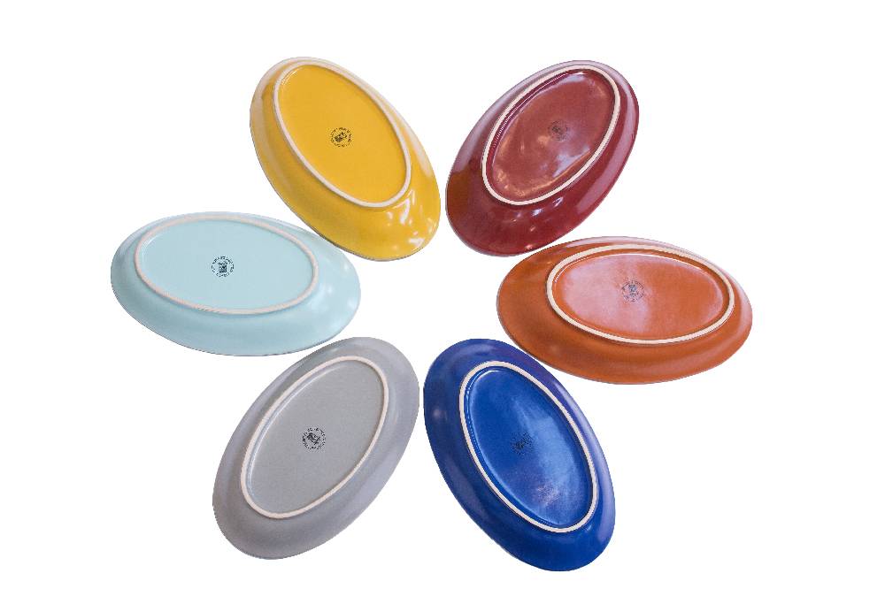 Novità Home Mediterraneo - vassoio ovale piccolo - 6 colori Sottocosto