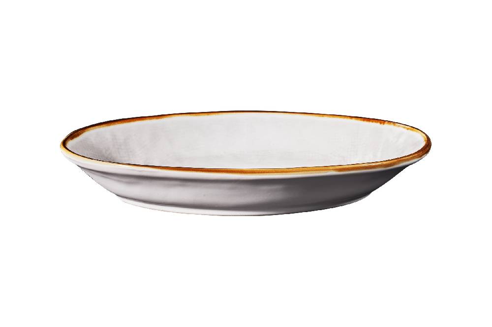 Novità Home Mediterraneo - Vassoio Ovale Piccolo - Colore Bianco Sconto