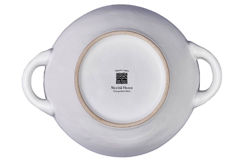 Novità Home Mediterraneo - Ciotola Zuppa in Gres Bianca Hotsell