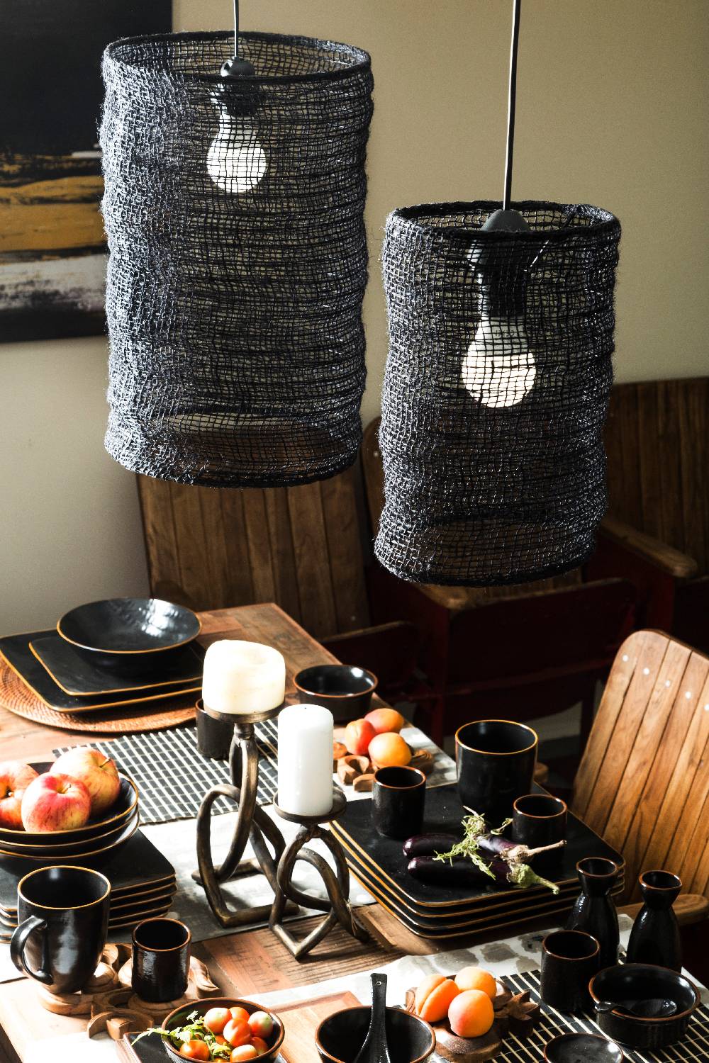 Novità Home Shibuya - Piatto Piano Quadrato in Gres Nero Consegna Veloce
