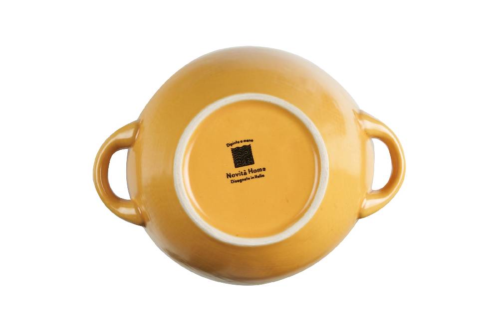 Novità Home Mediterraneo - ciotola zuppa giallo Offerta temporanea