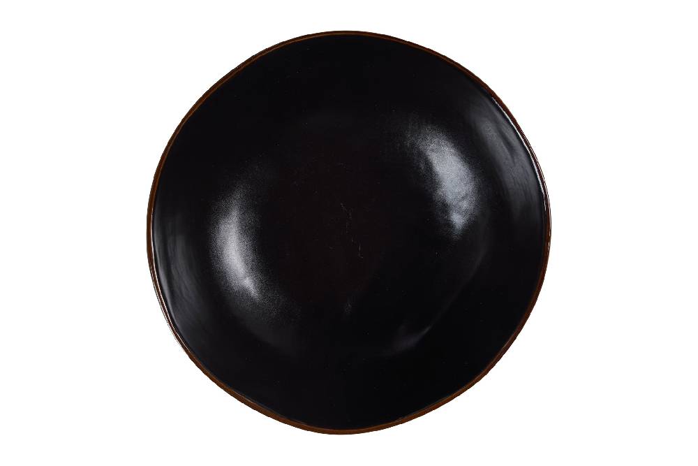 Novità Home Shibuya - Piatto Fondo in Gres Nero Nuova