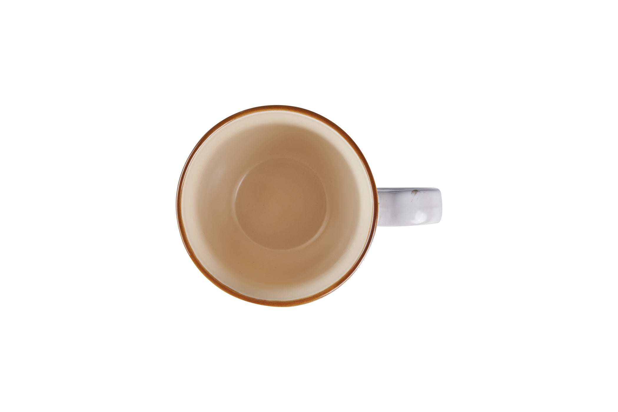 Novità Home Mediterraneo - Tazza Orzo in Gres Bianco In Linea