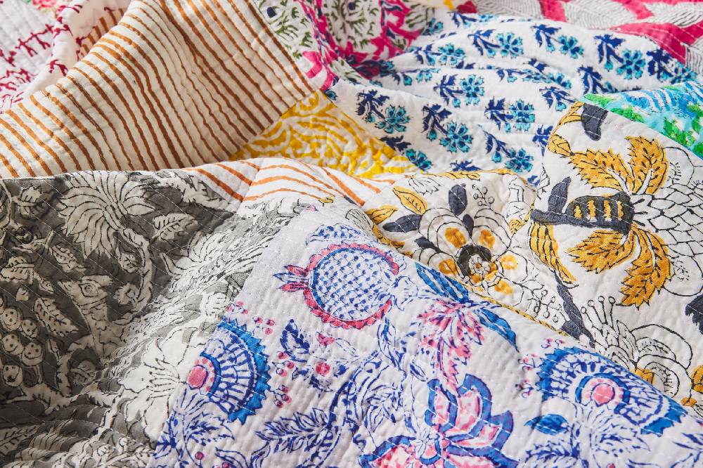 Novità Home Patchwork - Trapunta Matrimoniale Multicolore Ass.Te Promozione Limitata