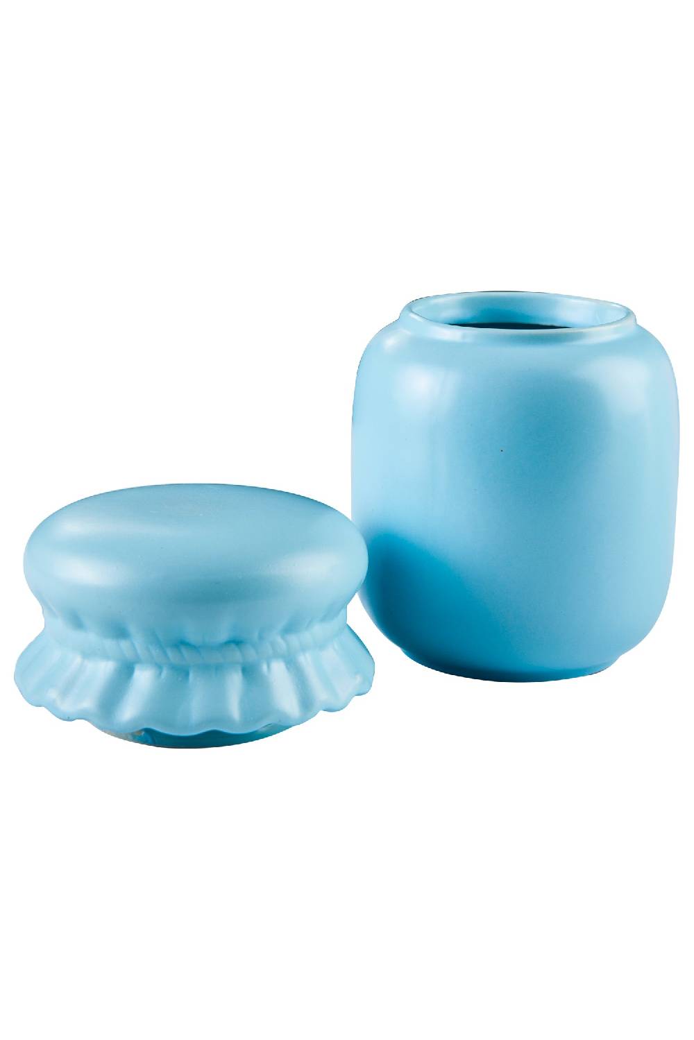 Novità Home Pastello - Barattolo Con Tappo Jam Azzurro Affare Del Giorno