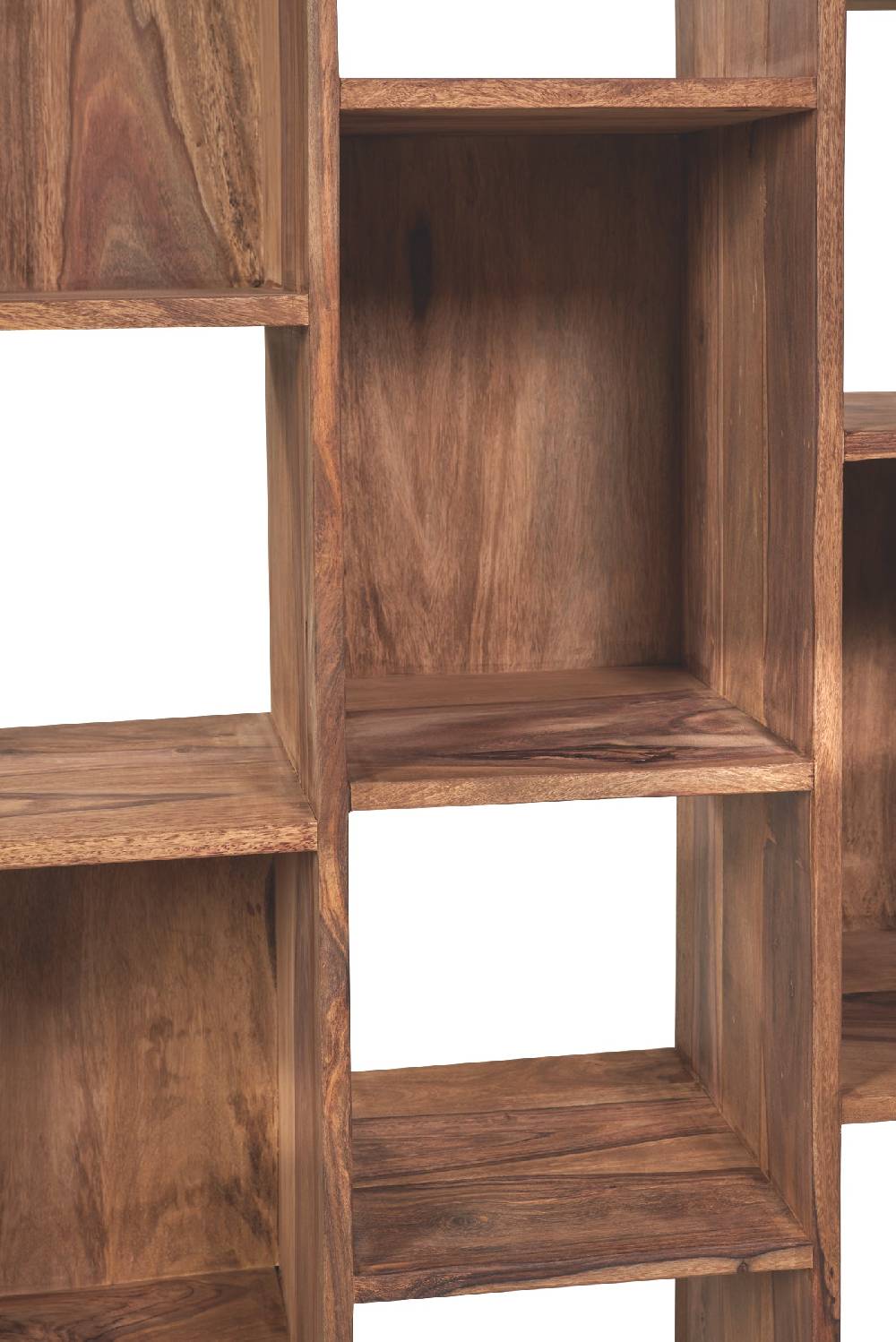Novità Home Libreria sfalsata in legno naturale Moda