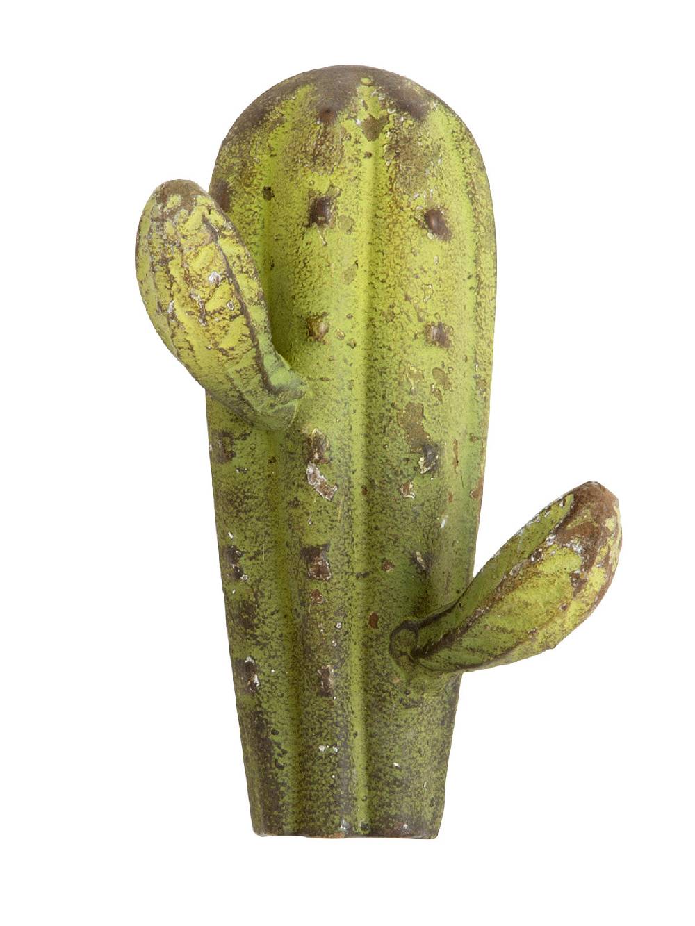 Novità Home Cactus - attaccapanni in metallo verde - 2 ganci Convenienza