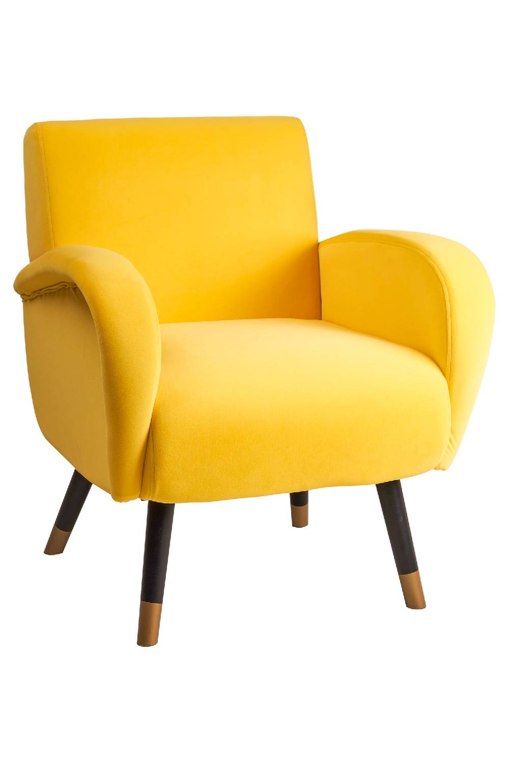 Novità Home Bea - poltrona con braccioli banana Sconto