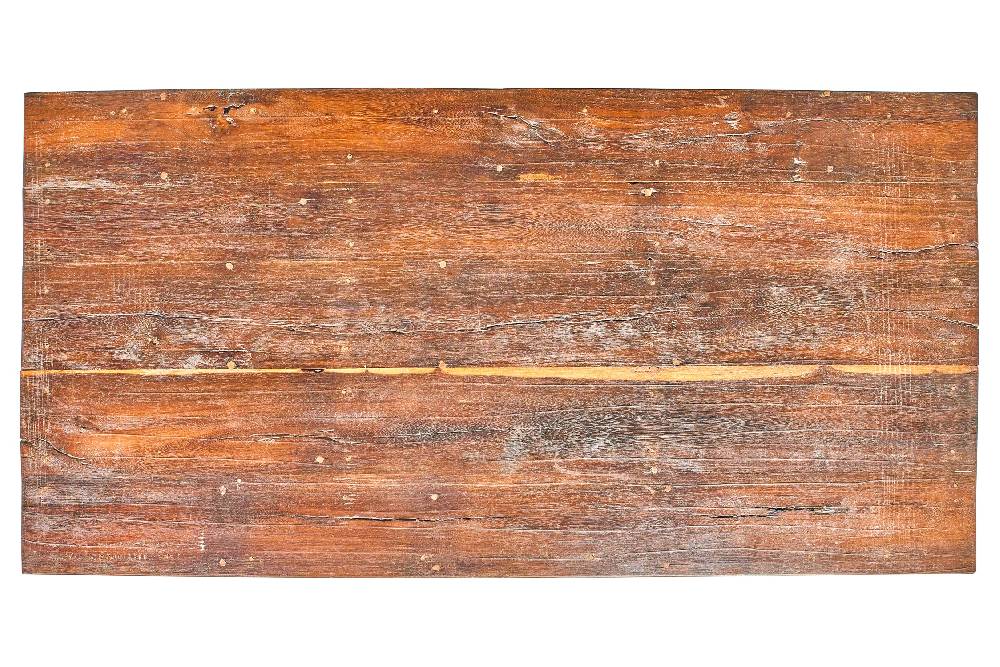 Novità Home Telgede - tavolo pranzo in legno di recupero - 6 persone Outlet