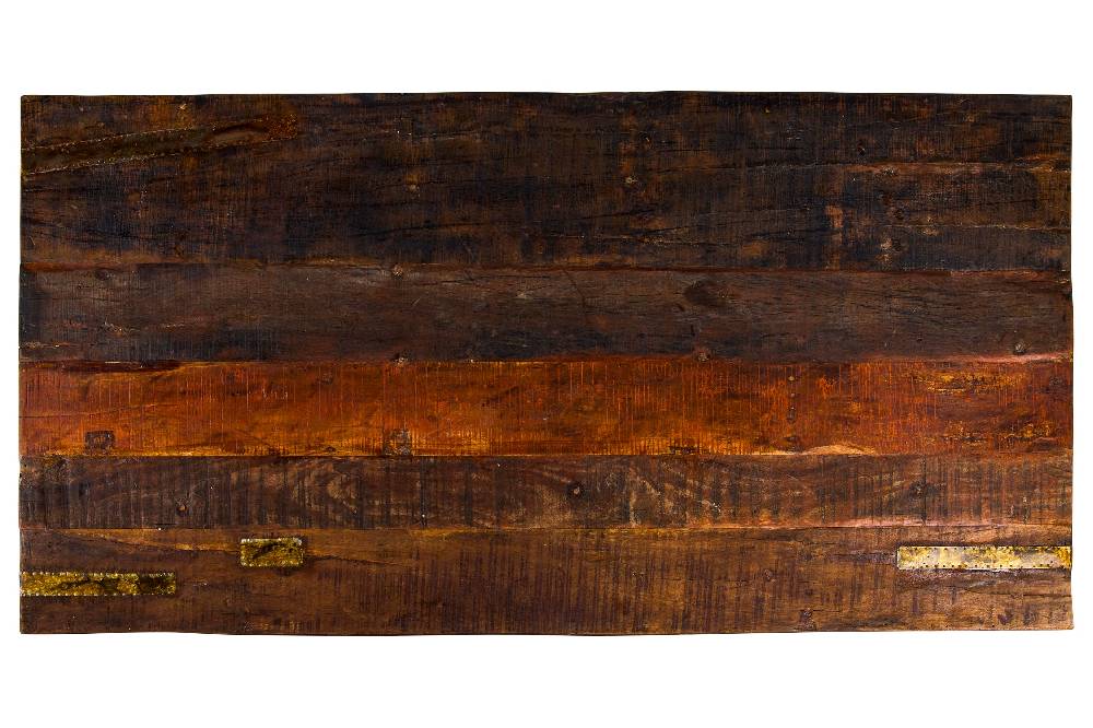 Novità Home Tavolo da Pranzo in Legno di Recupero con Gambe Pieghevoli In Vendita