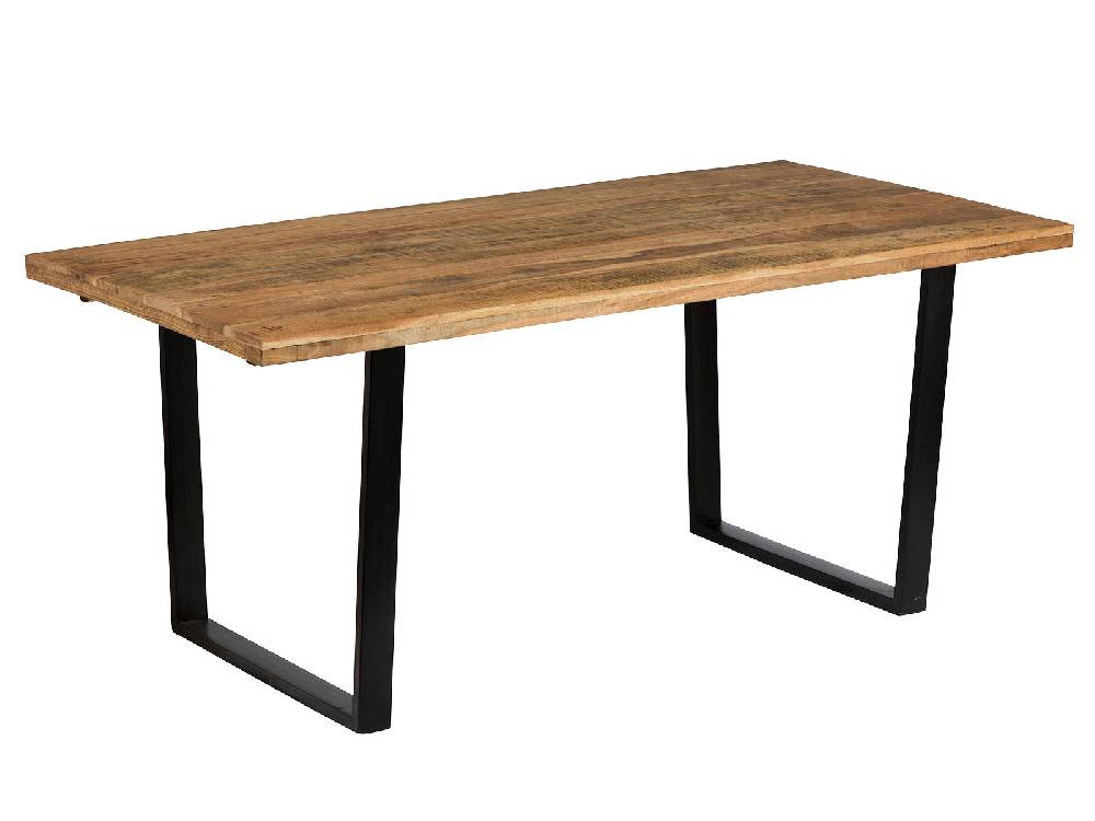 Novità Home Sawyer -tavolo pranzo in legno e metallo prolunghe estraibili Offerte