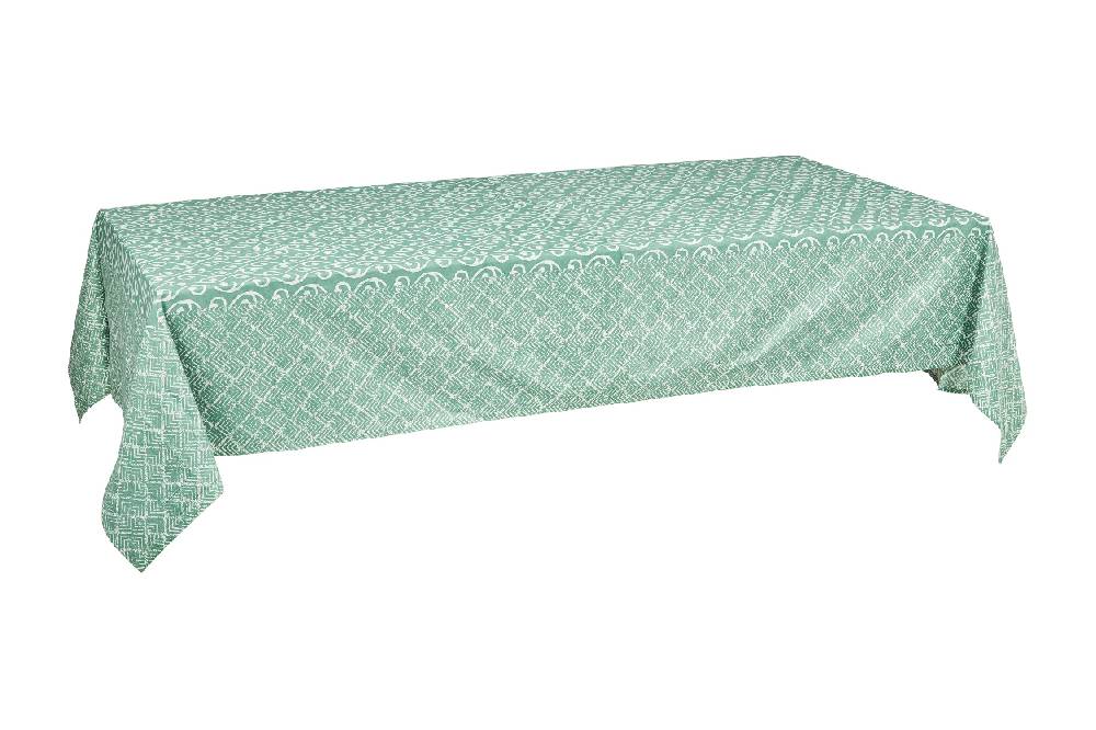 Novità Home Menthe - Tovaglia Tonalita Verde 140X180 Nuova