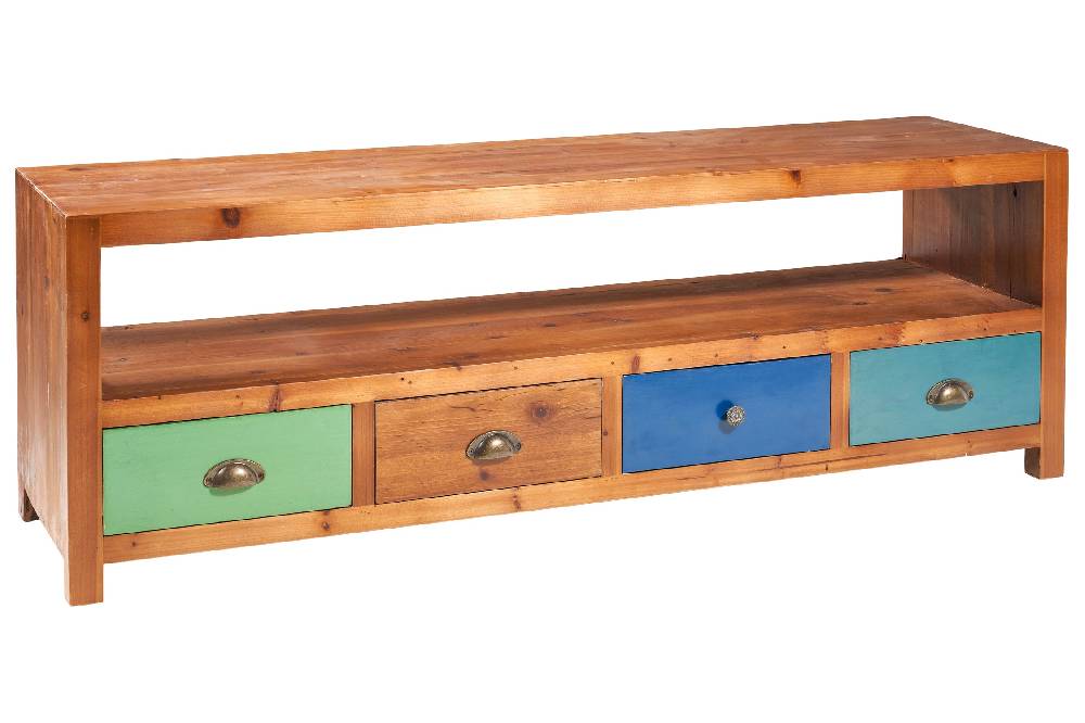 Novità Home Colour - porta tv 4 cassetti Offerte giornaliere