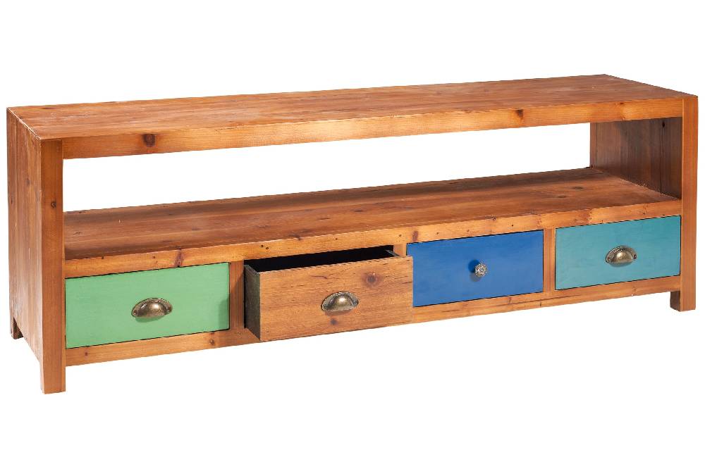 Novità Home Colour - porta tv 4 cassetti Offerte giornaliere