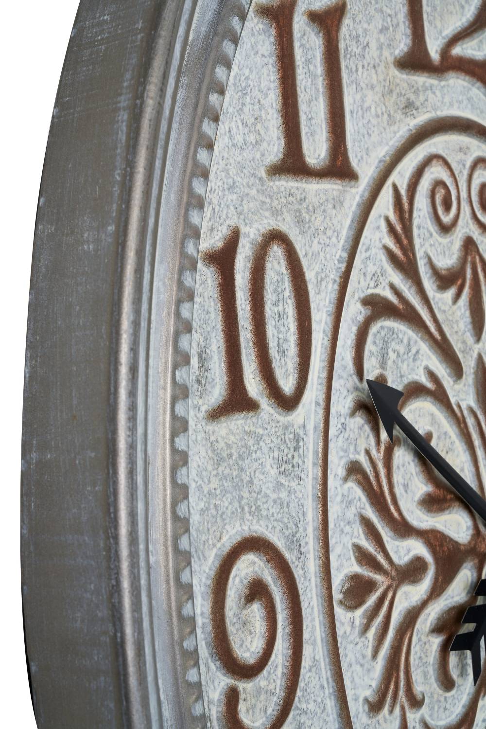 Novità Home Clock - maxi olorolgio ovale metallo finitura pietra ACQUISTA ORA