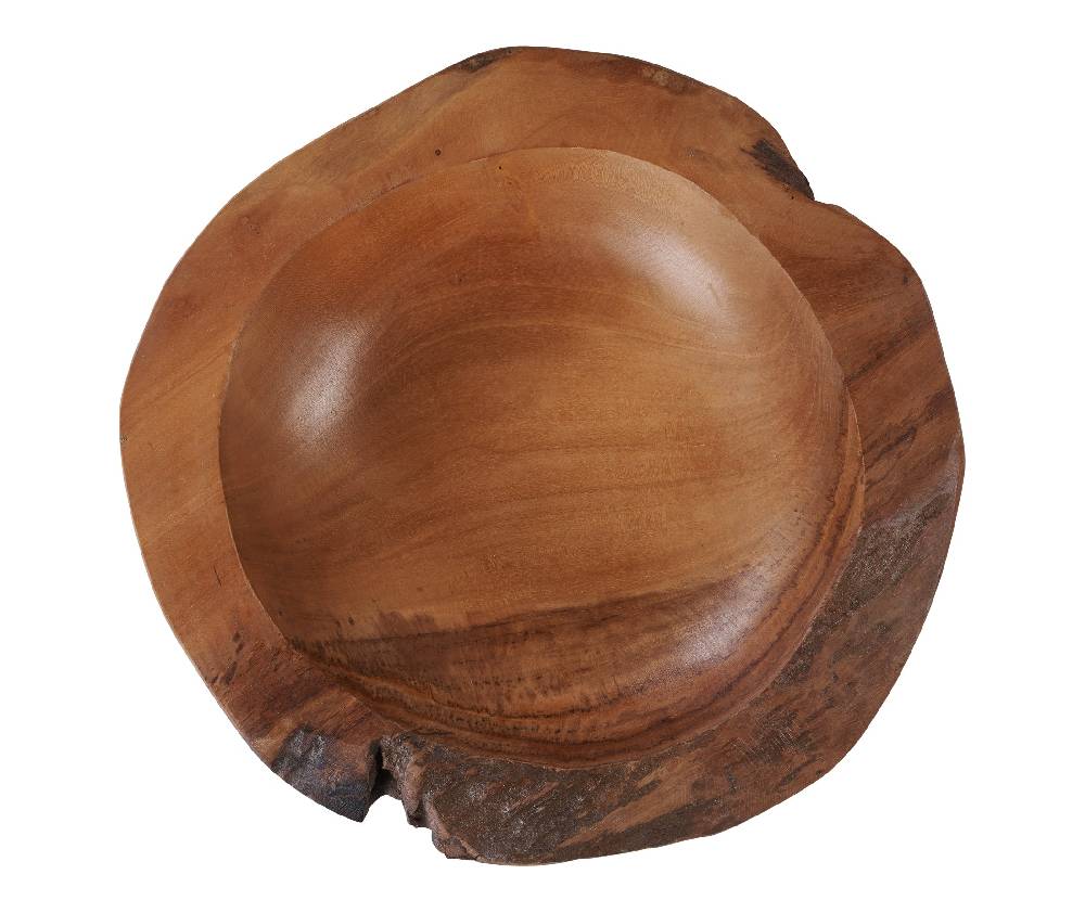 Novità Home Ciotola scavata in legno - media Latest stili