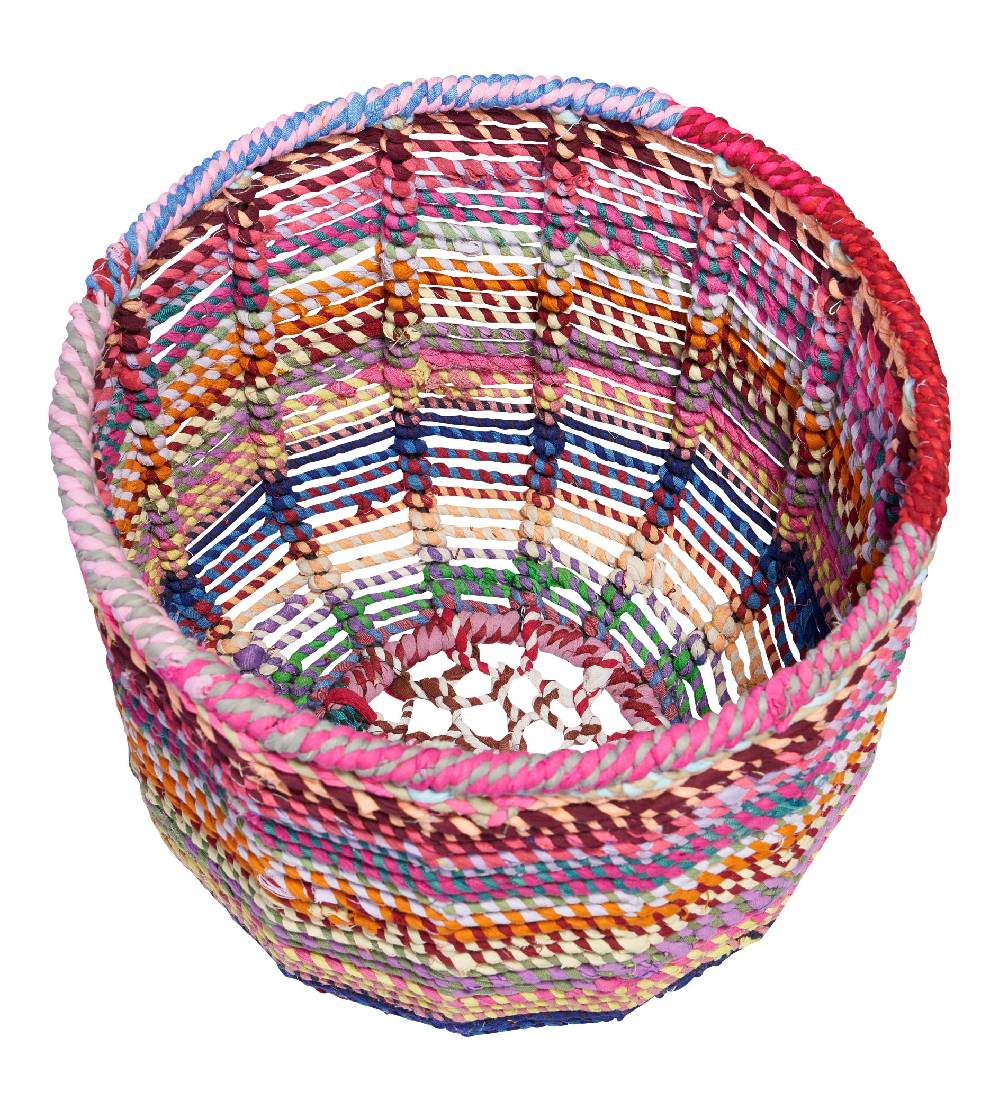 Novità Home Cesta rotonda in cotone di recupero - set 1/2 Italy