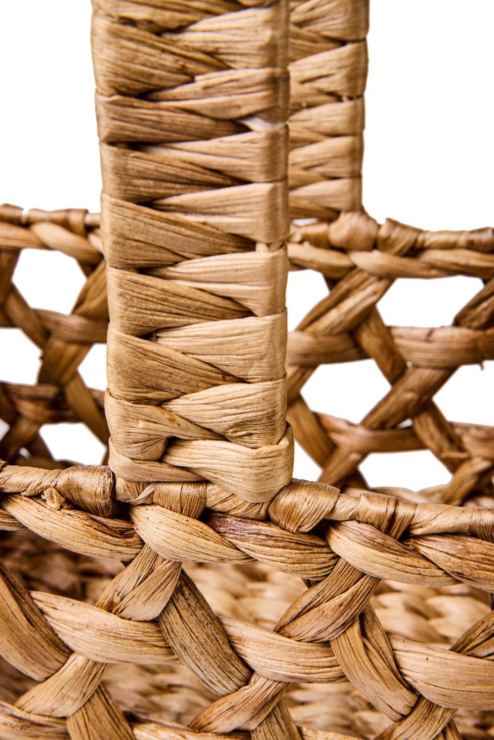 Novità Home Weaves - Cestine Porta Pane Set 1/2 Intreccio Forato Saldi