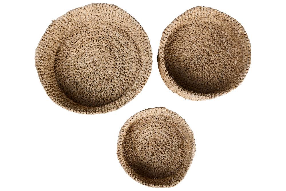 Novità Home Weaves - Ceste Set 1/3 Intreccio Uncinet Hotsell
