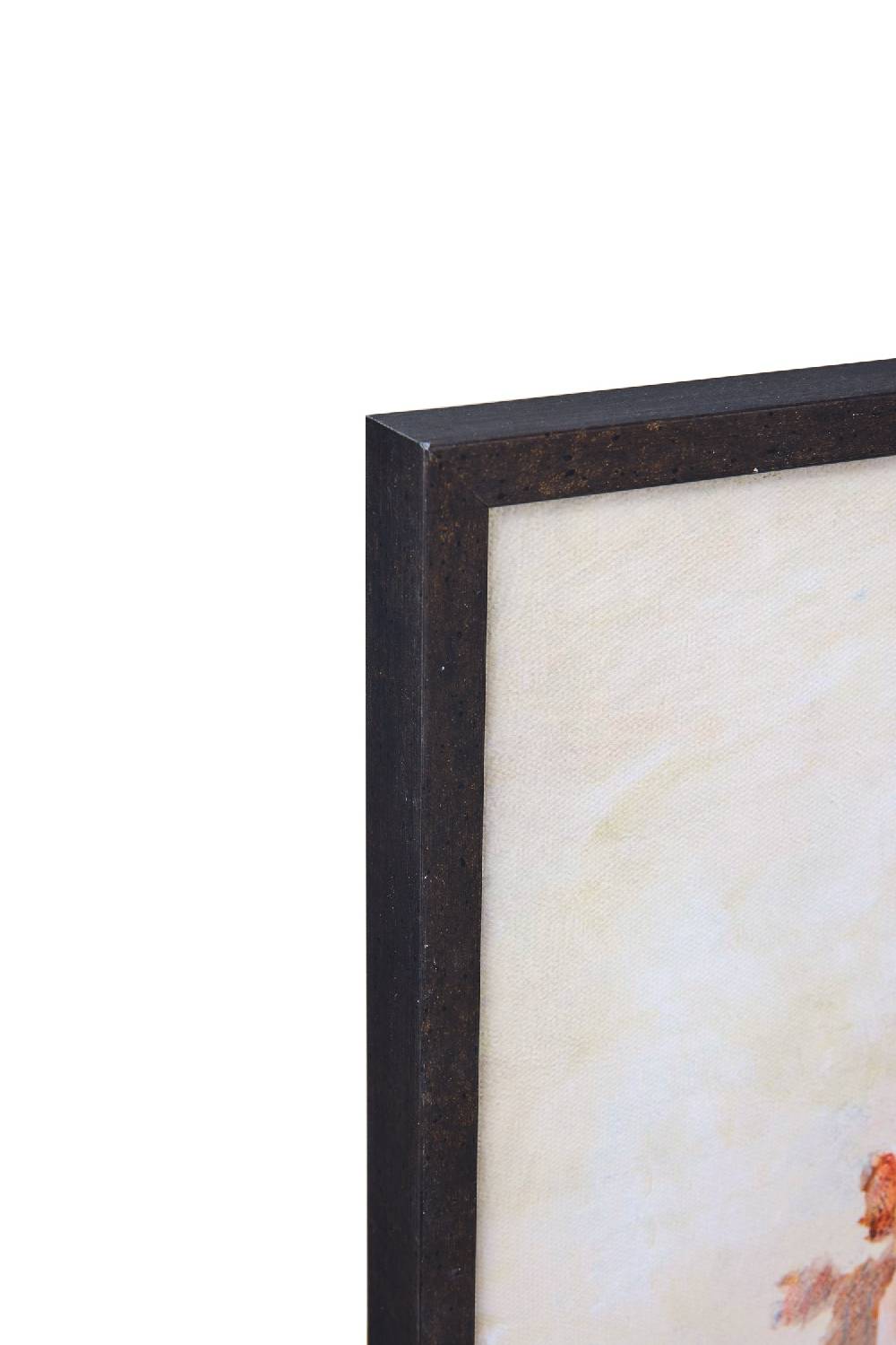 Novità Home Gallery - Tela Dipinta Worldwide Con Cornice In Saldo