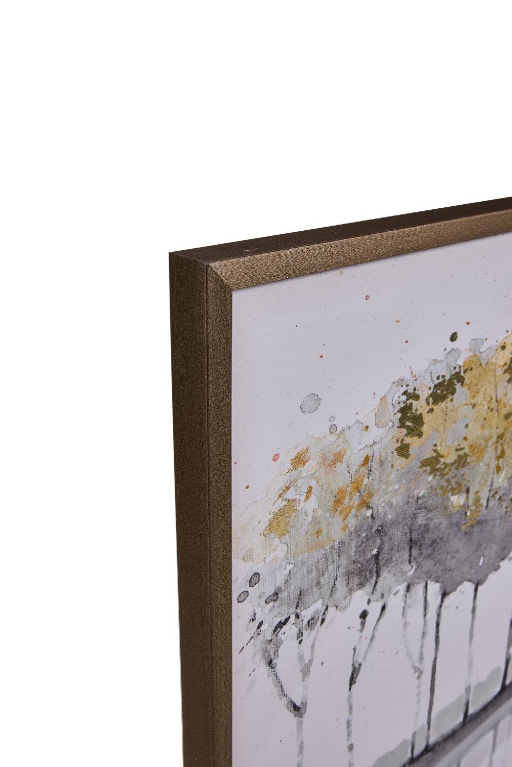 Novità Home Gallery - Tela Dipinta Il Lago In Autunno Spedizione gratuita