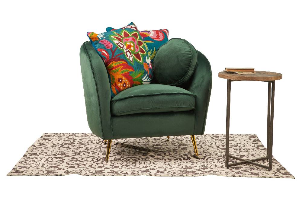 Novità Home Big - Poltrona Verde Scuro Promozione temporanea