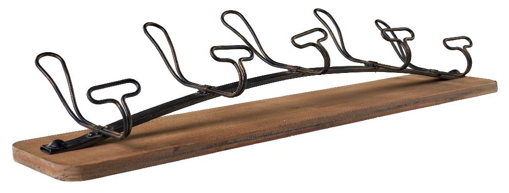 Novità Home Attaccapanni legno 5 ganci Super sconto